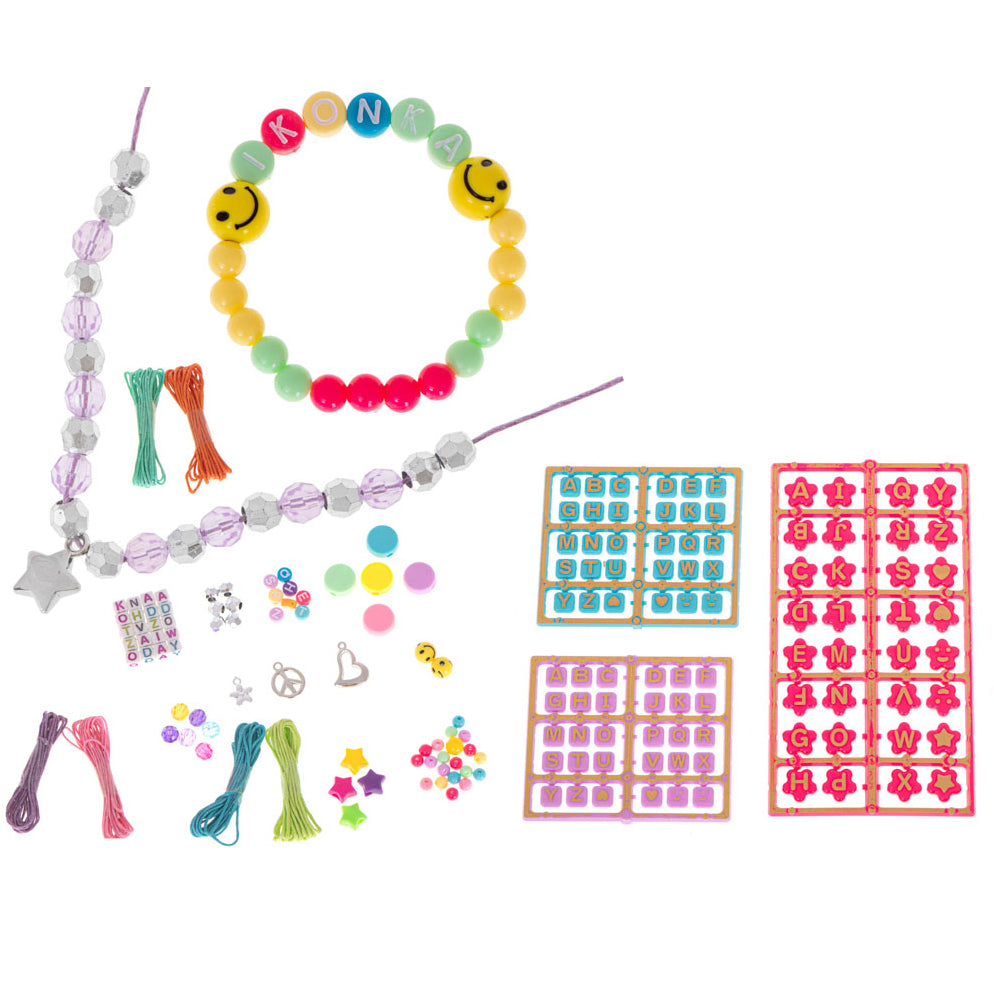 Set creatie bratari si lantisoare, Zola®, muticolore, 6 ani Set creatie bratari si lantisoare, Zola®, muticolore, 6 ani